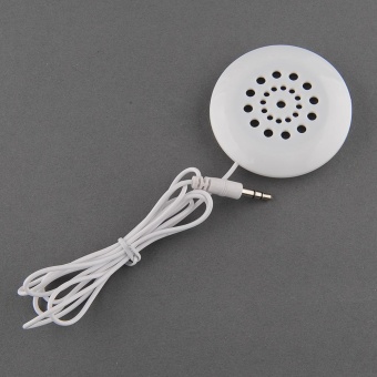 Jual New Mini White 3.5mm Pillow Portable Speaker for iPhone 4 4S 4G
3GSMP3 MP4 intl Online Terjangkau