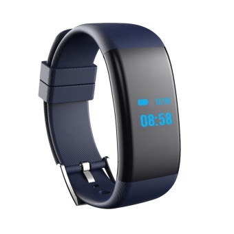 Gambar New OLED Bluetooth Smart Watch DF30 GSM Smartwatch For Android And iphone Blue   intl