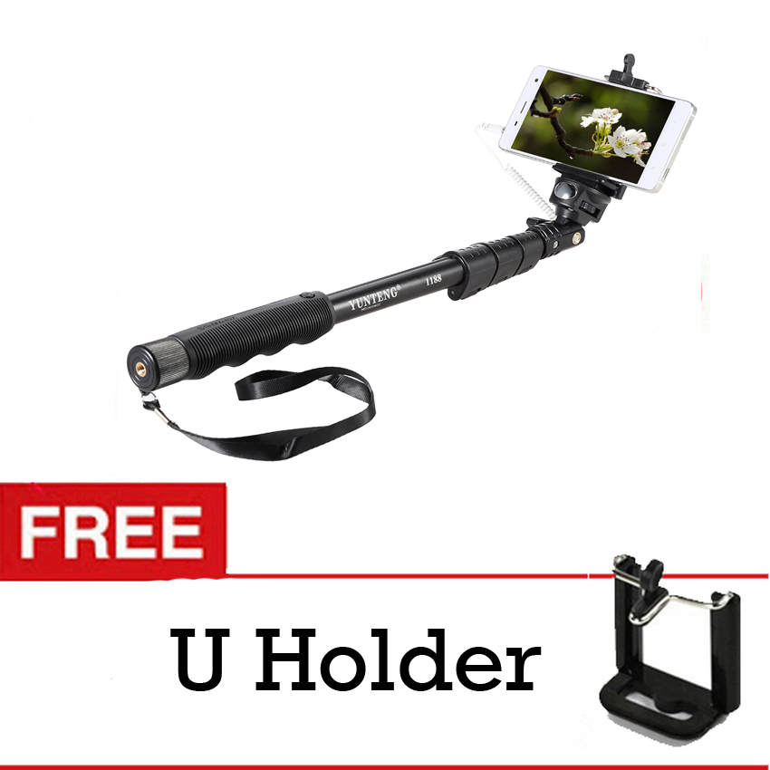 ... Next Tongsis Yunteng YT-1188 Selfie Stick Monopod - Hitam ...