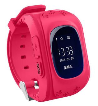 Jual niceEshop Kids Safe GPS GSM Watch Wristwatch SOS Call Anti Lost
Smartwatch For Kids, Red Online Review