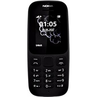 Nokia 105 Dual Sim Neo 2017 Black Garansi Resmi  