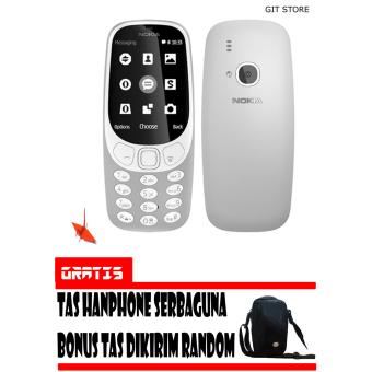 Nokia 3310 New Edition 2017 Grey Garansi Resmi Indonesia Free Tas Handphone  