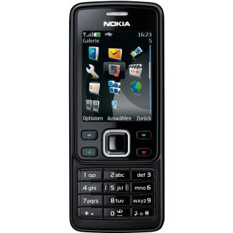 Nokia 6300 Handphone - Black [Refurbished Grade A]  