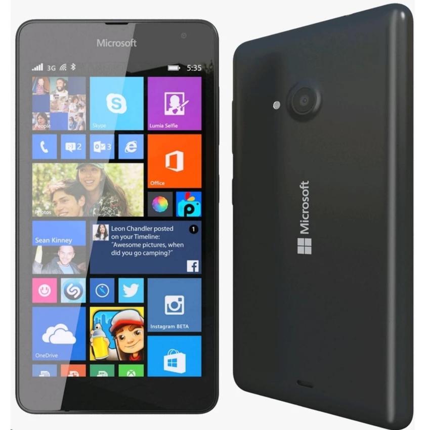 image:                  Nokia Microsoft Lumia 535 Dual Sim -8Gb- Hitam                              
