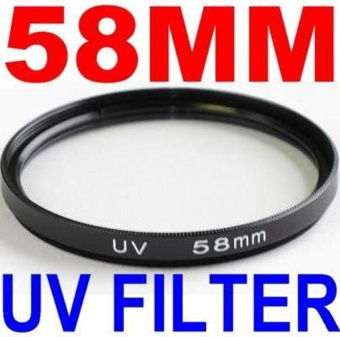 Gambar noonbof Universal Aluminum Alloy 58mm UV Filter Lens for DigitalSLR Camera   intl