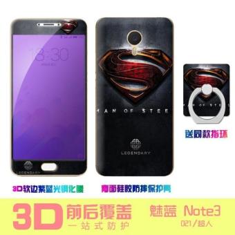 Gambar Note3 note3 3D full screen cover explosion proof anti mobile phone film color film