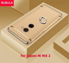 NUBULA untuk Xiaomi Mi Mix 2 3 In 1 Hard PC Pelindung Belakang Menutupi Case/Anti Jatuh Ponsel Cover /tahan Guncangan Ponsel Case dengan Logam Cincin-Intl