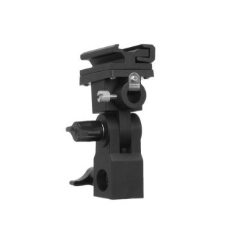 Gambar Nvshen B Shape Bracket Shoe Umbrella Holder Swivel Light Stand for Flash Speedlite   intl