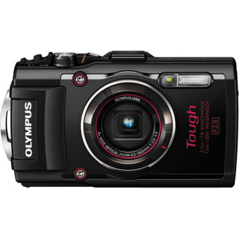 Olympus Stylus TOUGH TG-4 16MP Digital Camera Black Full HD WiFi GPS WATERPROOF - intl  