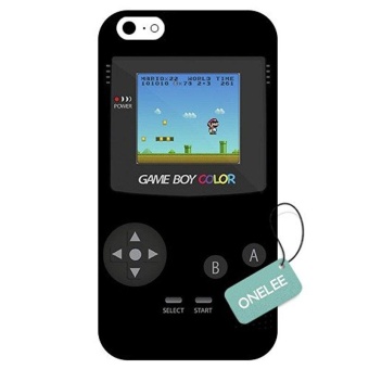 Jual Onelee Customized Nintendo Gameboy Super Mario TPU Case Cover
forApple iPhone 6 Black 04 intl Online Terbaik