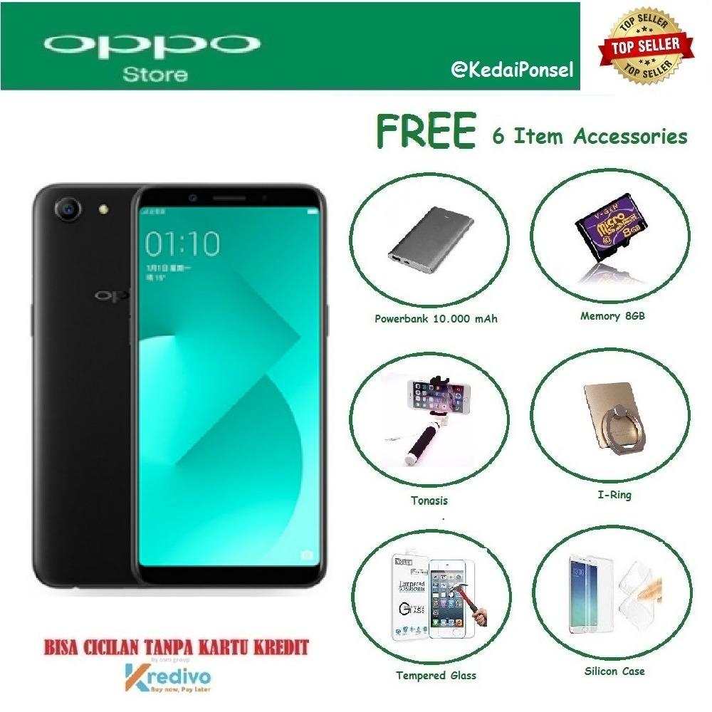 OPPO A83 [3/32GB] + Free 6 Item Accessories