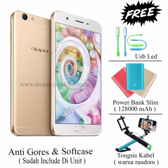 Oppo F1s - Selfie Expert - 32GB - Free 3 item - Gold  