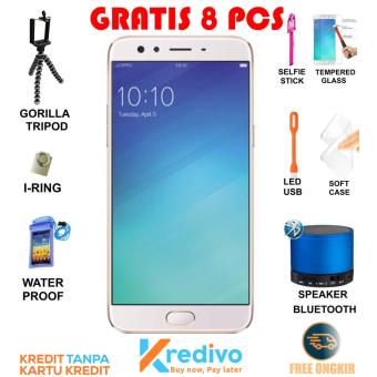 OPPO F3 464 Rose Gold Free 8 ITEM Menarik Bisa Kredit