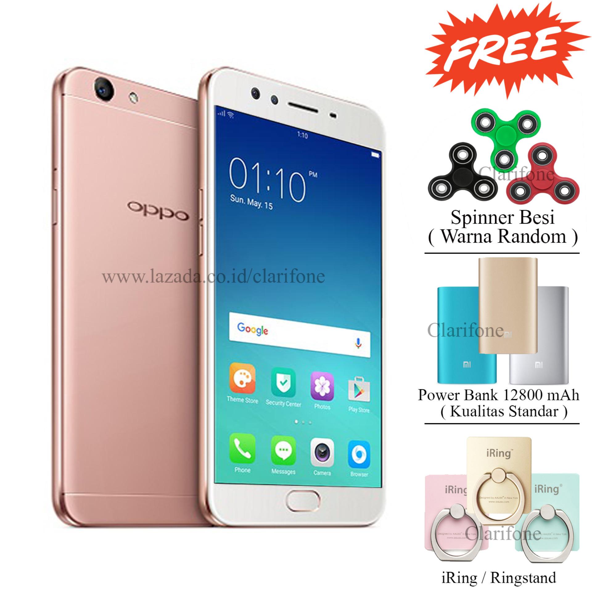 Oppo F3 - Dual Selfie Camera - Ram 4GB - Rom 64GB - Rose Gold