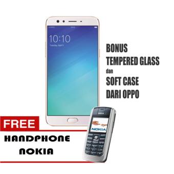 OPPO F3 Plus Smartphone 4/64 GB - Gold Free Handphone Nokia  