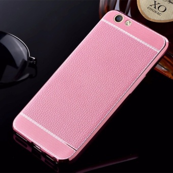 Gambar Oppo f3 ponsel case, lengkeng grain case mewah klasik PU kulit ringan Ultra Slim Pelindung ponsel genggam untuk OPPO f3