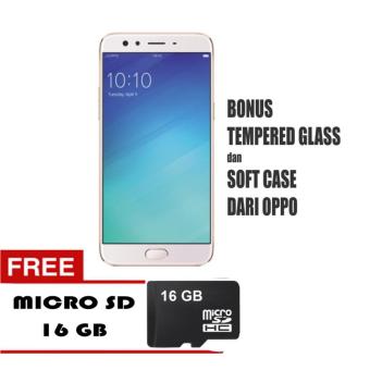 OPPO F3 Smartphone (64GB RAM 4GB) Rose Gold Free Micro SD
