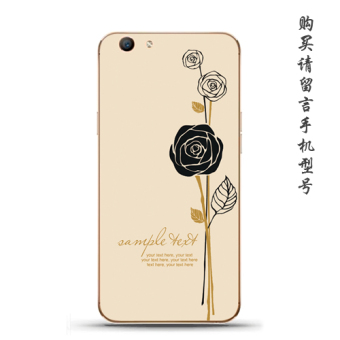 Gambar Oppoa59 33f1s jepang dan korea selatan silikon naik lembut penutup shell telepon