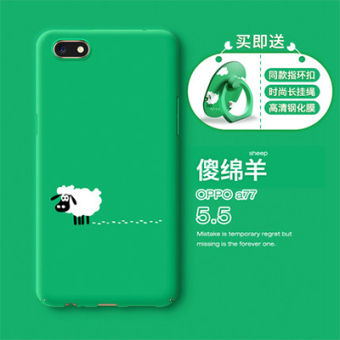 Gambar Oppoa59s a59s a57 kartun all inclusive ultra tipis matte keras shell shell telepon