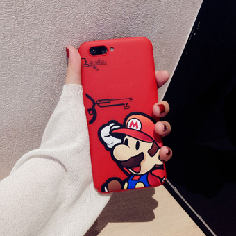 Gambar Oppor11 r11plus kartun matte cangkang keras ponsel shell