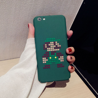 Gambar Oppor11 r11plus kartun matte cangkang keras ponsel shell