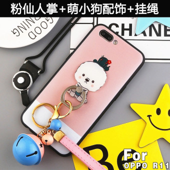 Gambar Oppor11 r11plus menjatuhkan resistensi all inclusive tepi silikon lembut lengan pelindung shell telepon