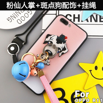 Gambar Oppor11 r11plus menjatuhkan resistensi all inclusive tepi silikon lembut lengan pelindung shell telepon