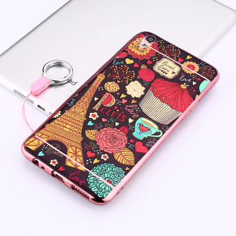 Gambar Oppor9 Silikon Penurunan Drop Ultra tipis Semua Termasuk Soft Shell Handphone Shell