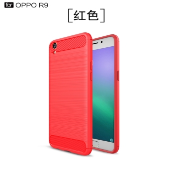 Gambar Oppor9 r9plus r9tm menggambar menjatuhkan set resistensi dari silikon pola kasus shell telepon