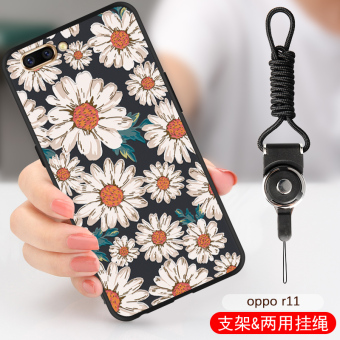 Gambar Oppor9s oppor9 r9plus r11plus r11 semua termasuk shell dengan lanyard ponsel shell