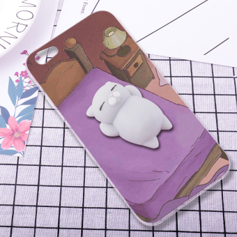 Gambar Oppor9splus kepribadian silikon tiga dimensi dekompresi telepon shell