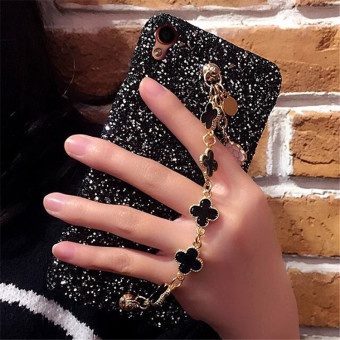 Gambar OPPOR9S R11 r9plus empat daun semanggi shell telepon gelang