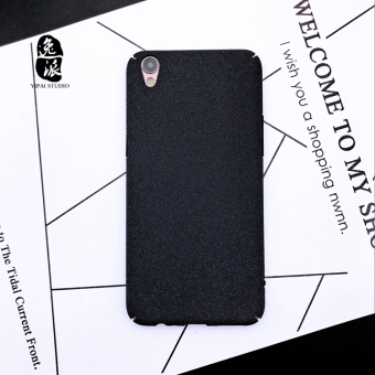 Gambar Oppor9s r11 r9splus sederhana warna solid all inclusive matte cangkang keras ponsel shell