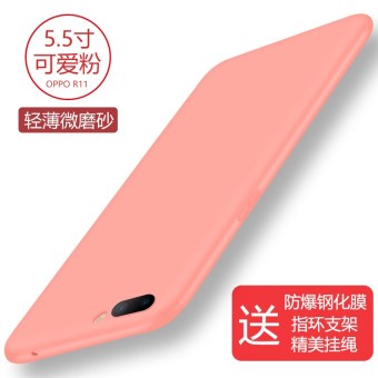 Gambar Oppor9s r9plus berlian imitasi lanyard cair set ponsel shell