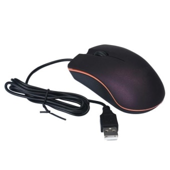 Gambar Optical USB LED Wired Game Mouse Mice For PC Laptop Computer PP  intl
