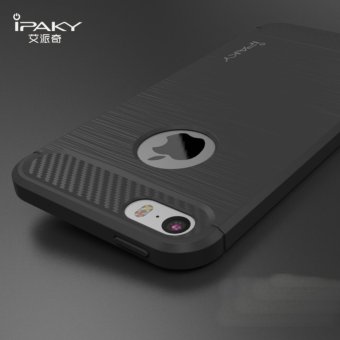 Original Case Carbon Shockproof Hybrid Case for Iphone 5 / 5s - Hitam  