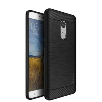 Gambar Original Ipaky Case Fiber Shockproof Hybrid Case for Xiaomi RedmiNote 4   Black