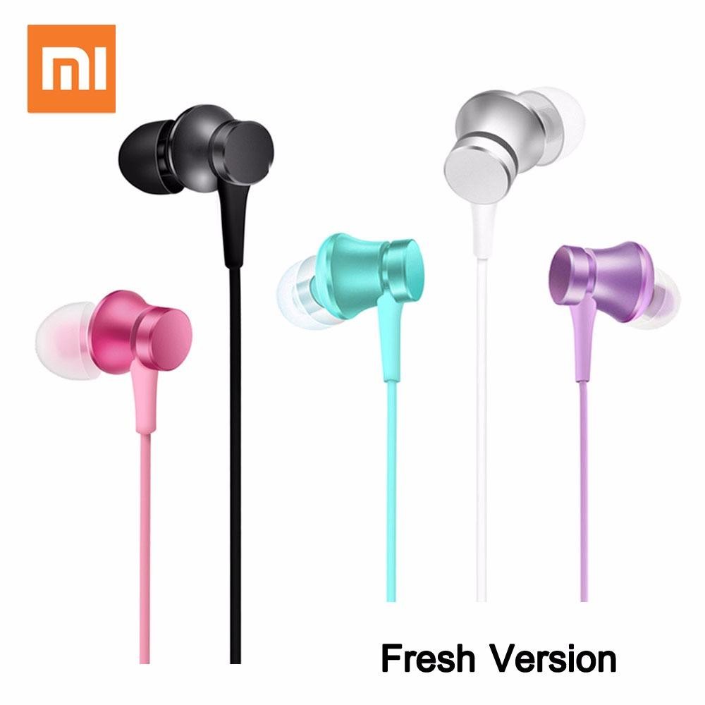 Original Xiaomi Mi Piston 3 Fresh Youth Version Colorful In-Ear Gaming Headphone Headset Handfree Earphone Earbud Stereo 3.5mm With Mic For Xiaomi Apple Samsung LG Sony Asus Oppo Lenovo Vivo Nokia Android iOS Windows Mobile Smart Phone Tablet PC