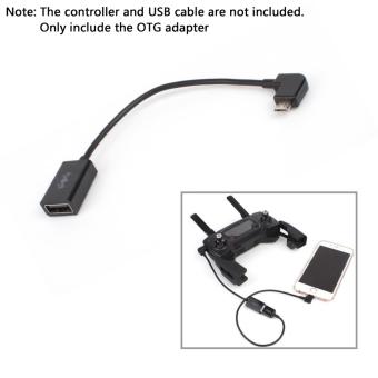 Gambar OTG Adapter to USB Data Cable Data Line for DJI SPARK  MAVIC PRO  Phantom 3 4 and Inspire 1 2 Remote Controller