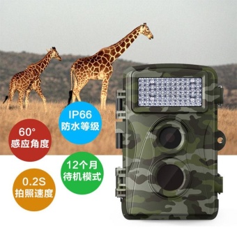 Gambar Outdoor Hunting Waterproof Infrare HD Trail Camera Wildlife NightVision Cam   intl