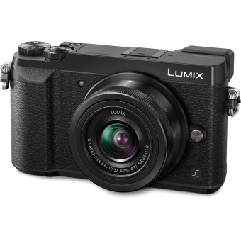 Panasonic Lumix DMC-GX 85 - Lensa 12-32mm - Hitam + Memory Sandisk 16GB + LCD Screen Guard  