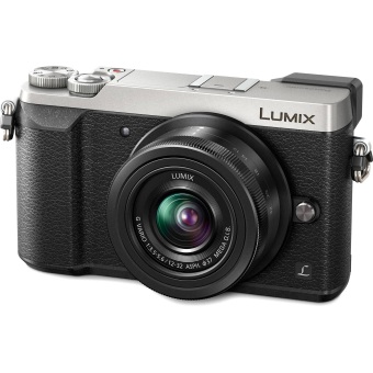 Panasonic Lumix DMC-GX 85 - Lensa 12-32mm -Silver + Memory Sandisk 16GB + LCD Screen Guard  