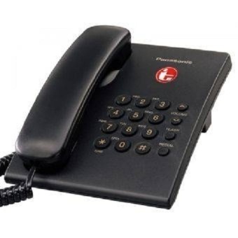 Panasonic Telephone Telepon KX-TS505H - Hitam  