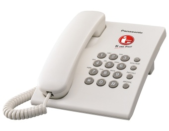 Panasonic Telephone Telepon KX-TS505W - Putih  