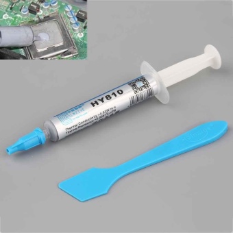 Gambar Paste Thermal for CPU HY810 OP 2G Grey Thermal Grease ProcessorPlastic Tool   intl