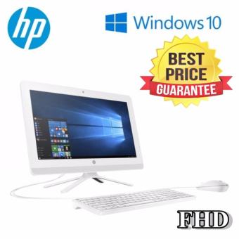 PC AIO HP 20-C040D 19.5 inci FHD Windows 10 Home - [Intel J3060 - 4GB - 500GB] White  