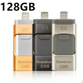 Pen Drive For Andorid/apple Iphone 6s USB Flash Drive 128gb USBStick Andorid 4.5+ OTG Pendrive U Disk 3 In 1 Memory Stick USB2.0(Gold) - Intl Mei 2019 - 4 Pen Drive for Andorid/apple Iphone 6s USB Flash Drive 128gb USBStick Andorid 4.5+ OTG Pendrive U Disk 3 In 1 Memory Stick USB2.0(Gold) - intl - 4