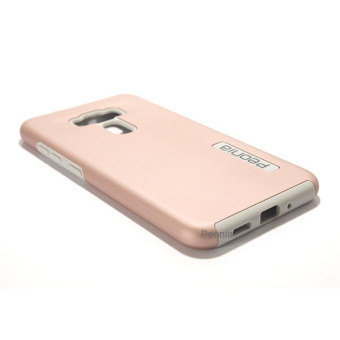Peonia Dual - Layered Slim Armor Protective Case For ASUS Zenfone 3 ZE552KL 5.5 Inch ( Rose Gold ) + Rounded Tempered Glass Mei 2018 - 4 Peonia Dual - Layered Slim Armor Protective Case for ASUS Zenfone 3 ZE552KL 5.5 Inch ( Rose Gold ) + Rounded Tempered Glass - 4