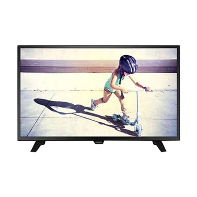 Philips 32 inch HD Ready Digital LED TV - Hitam (Model 32PHT4002S)