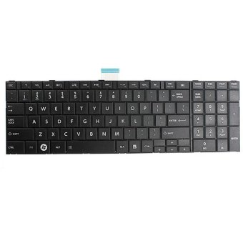 Gambar PLATIM Keyboard Replacement for Toshiba Satellite C850 C850D C855C855D L850 L850D L855 (Black)